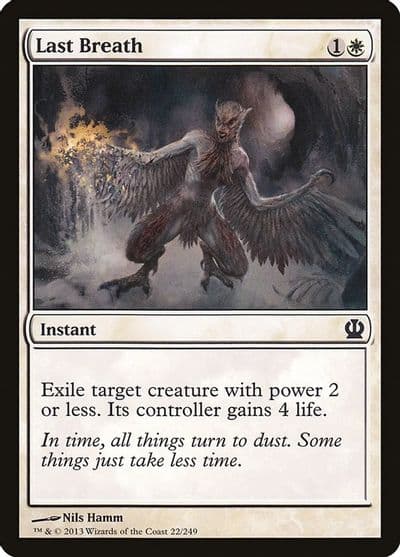 Last Breath Theros Magic card