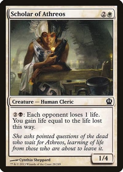 Scholar of Athreos Theros Magic card