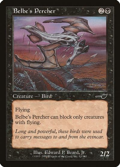 Belbes Percher Nemesis Magic card