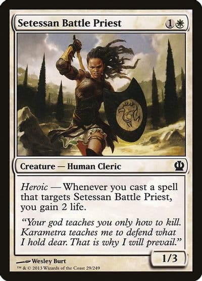 Setessan Battle Priest Theros Magic card