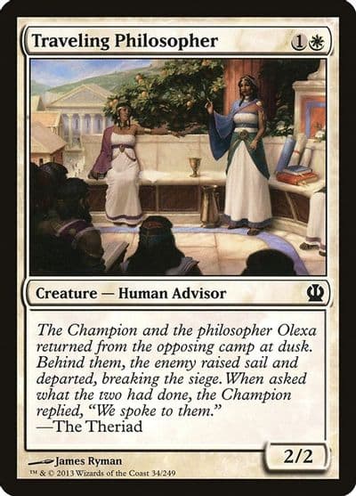 Traveling Philosopher Theros Magic card