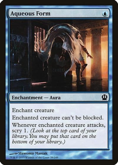Aqueous Form Theros Magic card