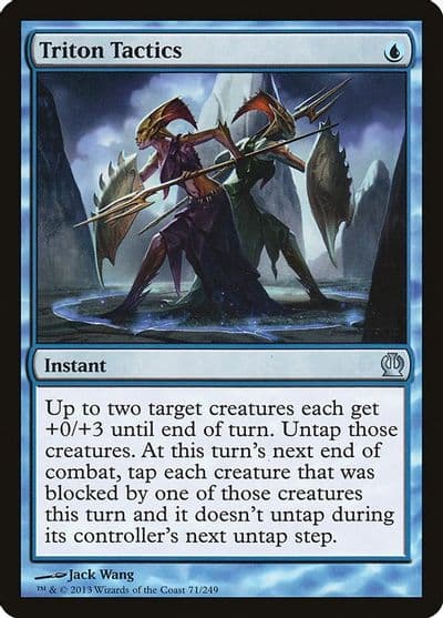 Triton Tactics Theros Magic card
