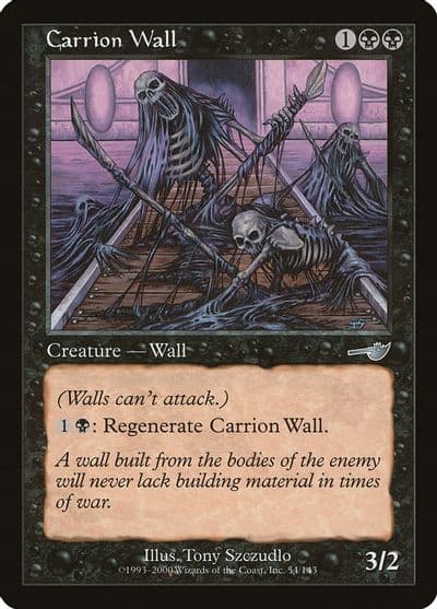 Carrion Wall Nemesis Magic card