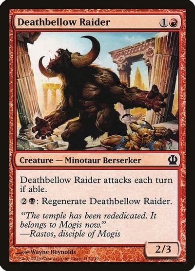 Deathbellow Raider Theros Magic card