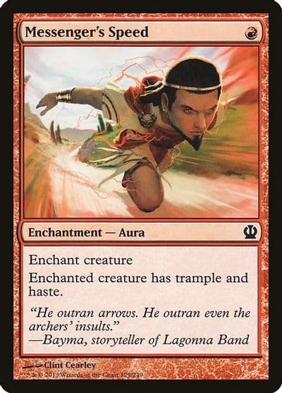 Messengers Speed Theros Magic card
