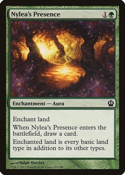 Nyleas Presence Theros Magic card