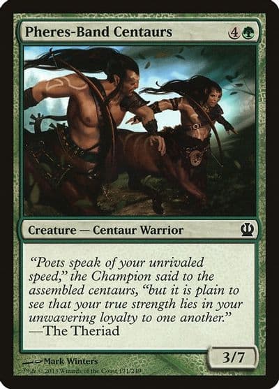 Pheres Band Centaurs Theros Magic card