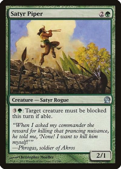 Satyr Piper Theros Magic card