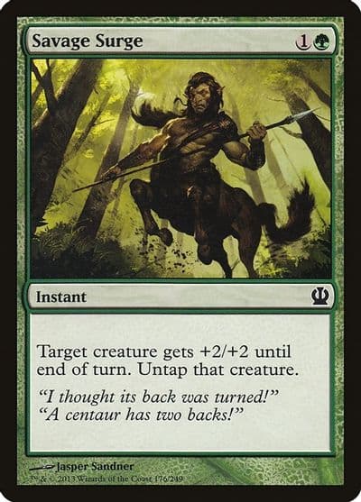 Savage Surge Theros Magic card