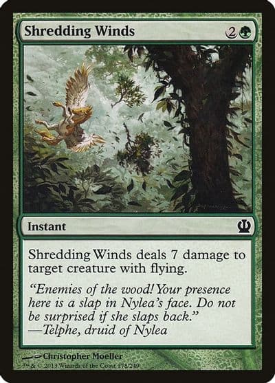 Shredding Winds Theros Magic card