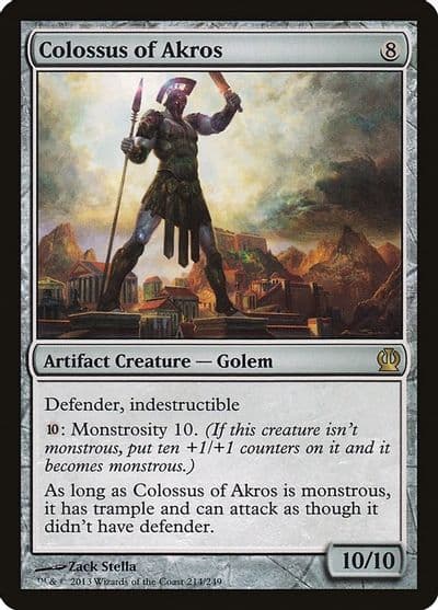 Colossus of Akros Theros Magic card
