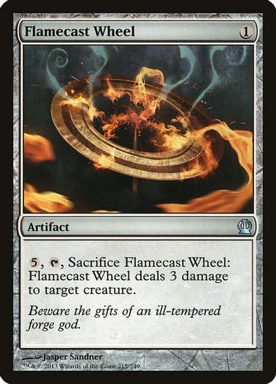 Flamecast Wheel Theros Magic card