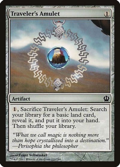 Travelers Amulet Theros Magic card