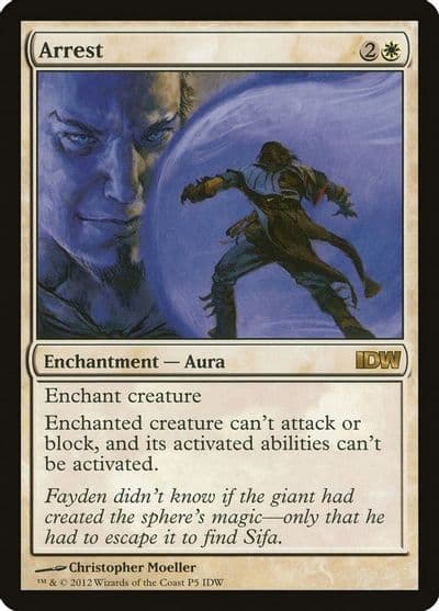 Arrest IDW Comics 2012 Media Promos Magic card