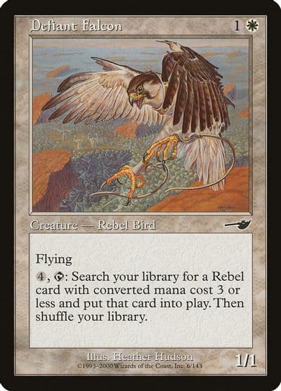 Defiant Falcon Nemesis Magic card