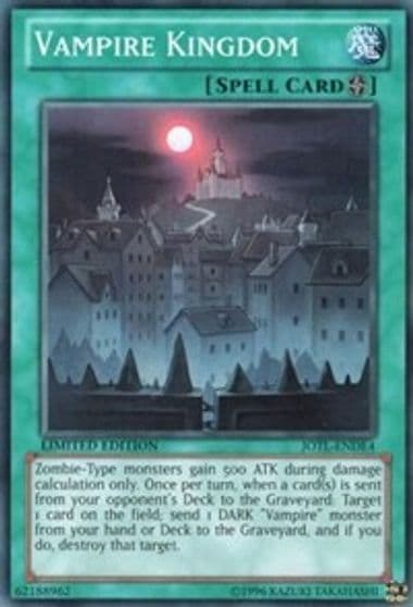 Vampire Kingdom Judgment of the Light Yu-Gi-Oh! card