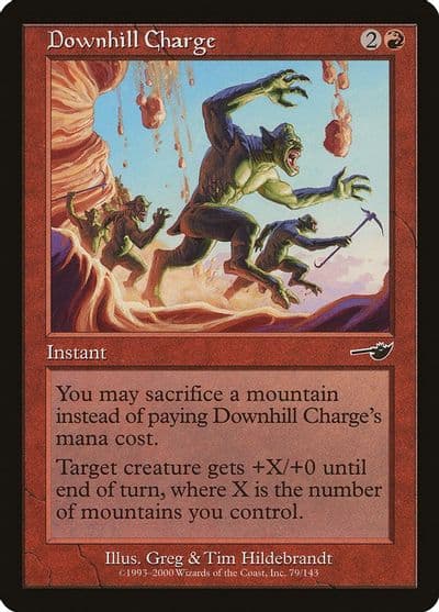Downhill Charge Nemesis Magic card