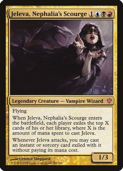 Jeleva Nephalias Scourge Commander 2013 Magic card