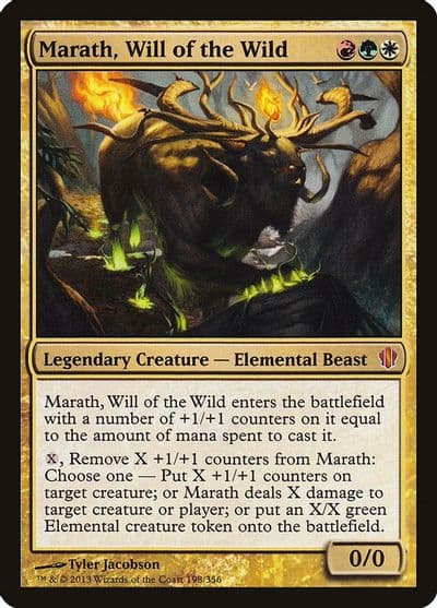 Marath Will of the Wild Commander 2013 Magic card