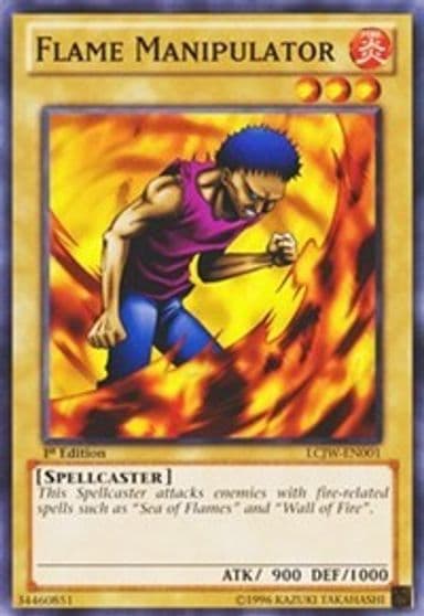 Flame Manipulator Legendary Collection 4: Joey's World Yu-Gi-Oh! card