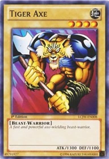 Tiger Axe Legendary Collection 4: Joey's World Yu-Gi-Oh! card