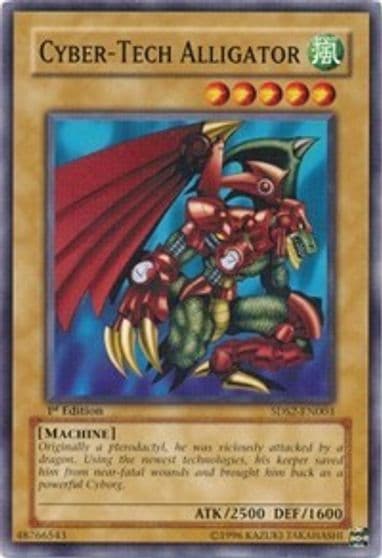Cyber Tech Alligator Legendary Collection 4: Joey's World Yu-Gi-Oh! card