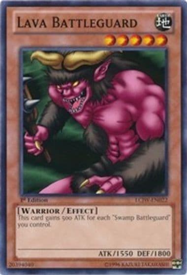 Lava Battleguard Legendary Collection 4: Joey's World Yu-Gi-Oh! card