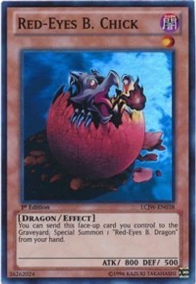 Red Eyes B Chick Legendary Collection 4: Joey's World Yu-Gi-Oh! card