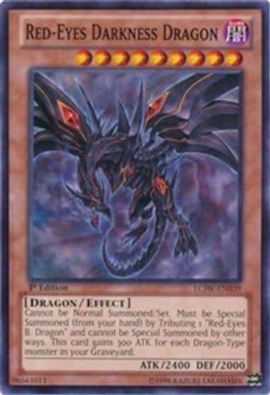 Red Eyes Darkness Dragon Legendary Collection 4: Joey's World Yu-Gi-Oh! card