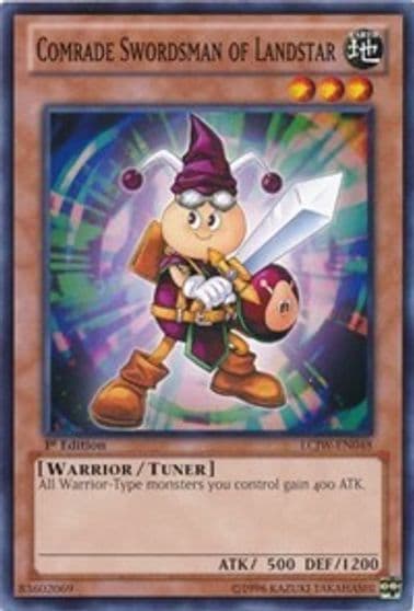 Comrade Swordsman of Landstar Legendary Collection 4: Joey's World Yu-Gi-Oh! card