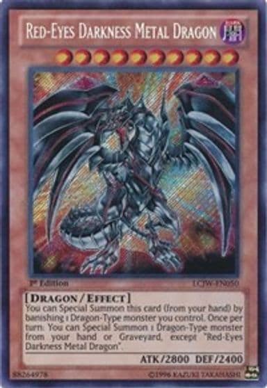 Red Eyes Darkness Metal Dragon Legendary Collection 4: Joey's World Yu-Gi-Oh! card