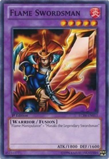 Flame Swordsman Legendary Collection 4: Joey's World Yu-Gi-Oh! card