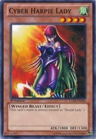 Cyber Harpie Lady Legendary Collection 4: Joey's World Yu-Gi-Oh! card