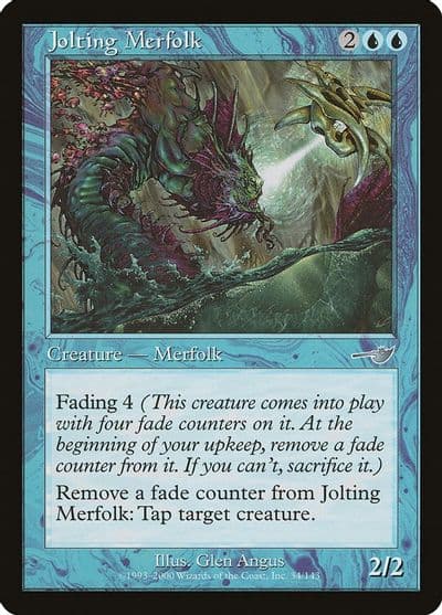 Jolting Merfolk Nemesis Magic card