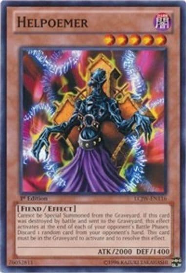 Helpoemer Legendary Collection 4: Joey's World Yu-Gi-Oh! card