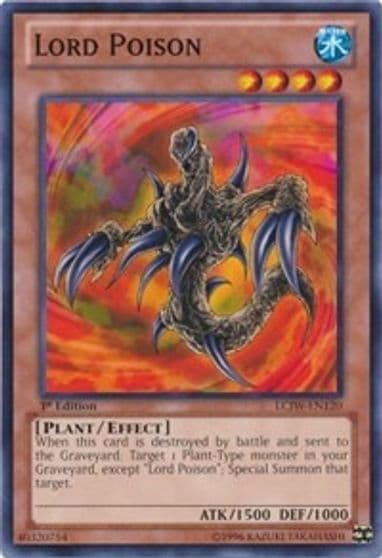 Lord Poison Legendary Collection 4: Joey's World Yu-Gi-Oh! card