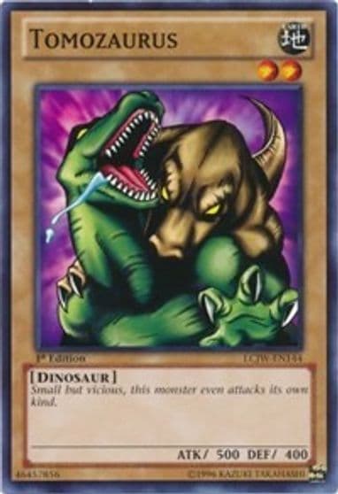 Tomozaurus Legendary Collection 4: Joey's World Yu-Gi-Oh! card