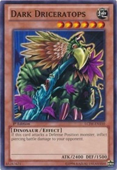 Dark Driceratops Legendary Collection 4: Joey's World Yu-Gi-Oh! card