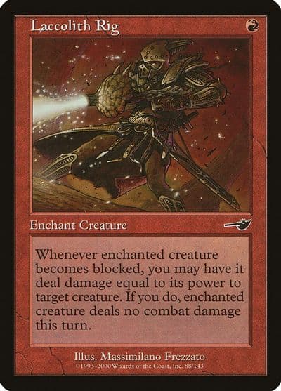 Laccolith Rig Nemesis Magic card