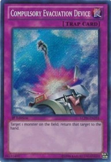 Compulsory Evacuation Device Legendary Collection 4: Joey's World Yu-Gi-Oh! card