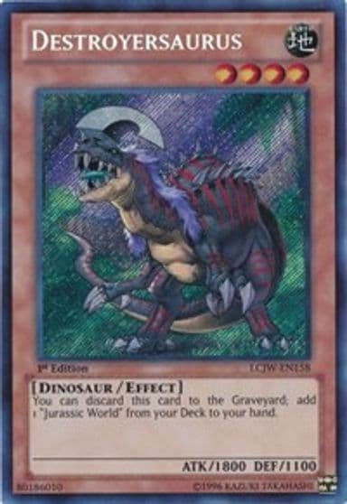 Destroyersaurus Legendary Collection 4: Joey's World Yu-Gi-Oh! card
