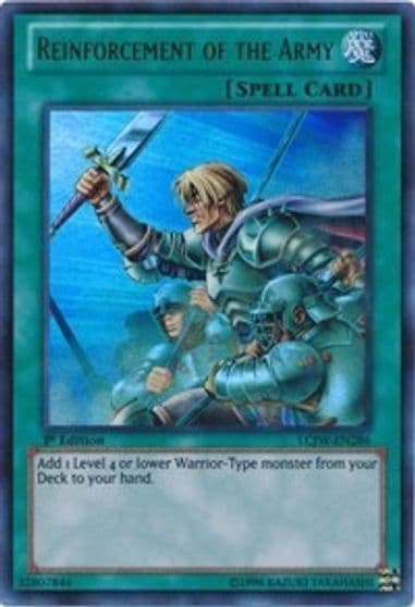 Reinforcement of the Army Legendary Collection 4: Joey's World Yu-Gi-Oh! card