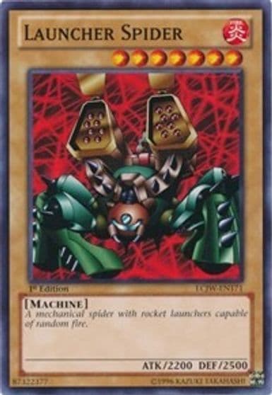 Launcher Spider Legendary Collection 4: Joey's World Yu-Gi-Oh! card