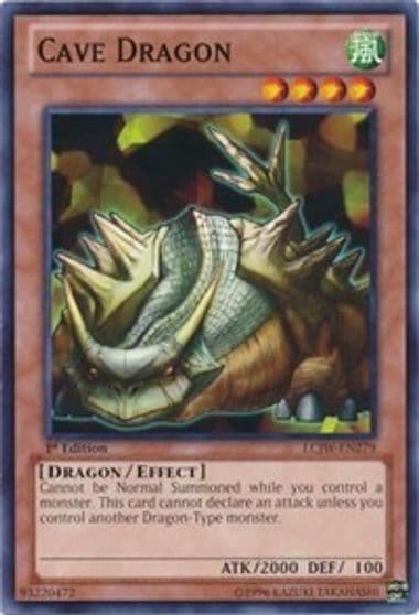 Cave Dragon Legendary Collection 4: Joey's World Yu-Gi-Oh! card