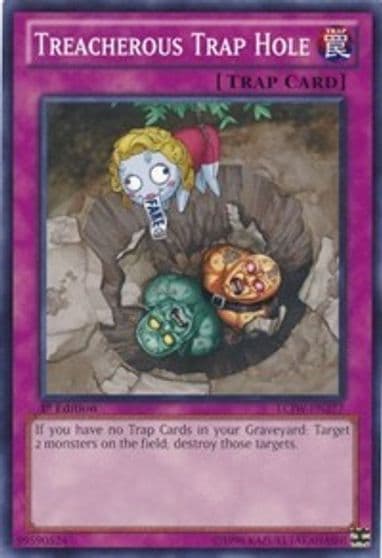 Treacherous Trap Hole Legendary Collection 4: Joey's World Yu-Gi-Oh! card