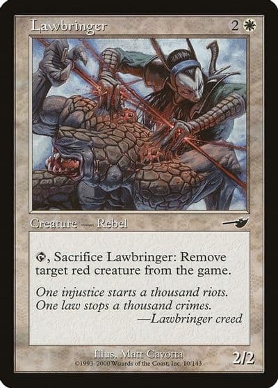 Lawbringer Nemesis Magic card