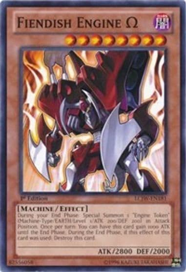 Fiendish Engine Omega Legendary Collection 4: Joey's World Yu-Gi-Oh! card
