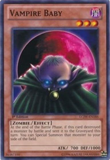 Vampire Baby Legendary Collection 4: Joey's World Yu-Gi-Oh! card