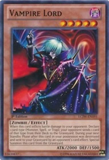 Vampire Lord Legendary Collection 4: Joey's World Yu-Gi-Oh! card
